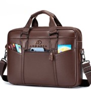 Large Capacity Shoulder Bag Genuine Leather (COKLET)